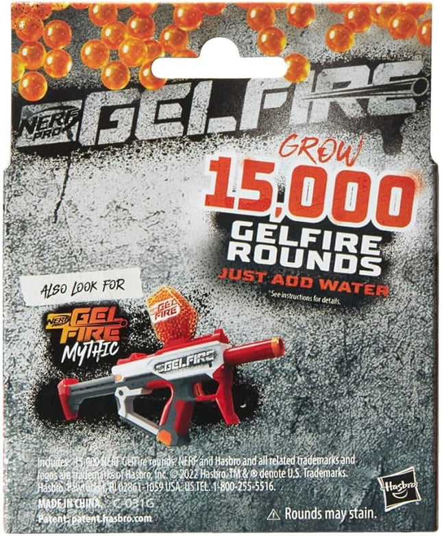 Nerf Pro Gelfire Refill, 15000 Gelfire Rounds, for Use Gelfire Blasters, Outdoor Games, for Teens, Ages 14+