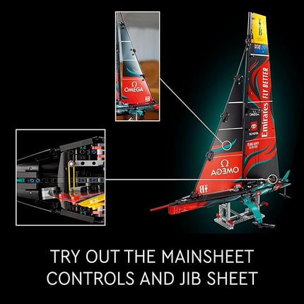 LEGO Technic Emirates Team New Zealand AC75 Model Kit - Building Set for Adults, Ages 18+ - Gift for Men & Women - 42174