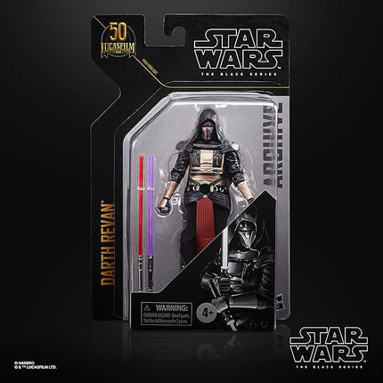 STAR WARS The Black Series Archive Collection Darth Revan 6-Inch-Scale Legends Lucasfilm 50th Anniversary Figure for Ages 4 and Up