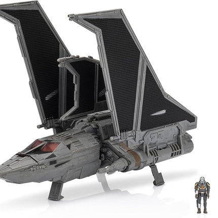 Star Wars Micro Galaxy Squadron Havoc Marauder (Rescue Mission) - 7-Inch Vehicle with Battle Damage and Two 1-Inch Micro Figure Accessories