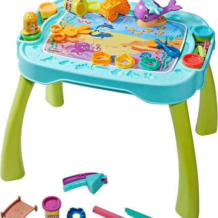 Play-Doh All-in-One Creativity Starter Station Activity Table, Preschool Toys for 3 Year Old Boys & Girls & Up, Starter Sets