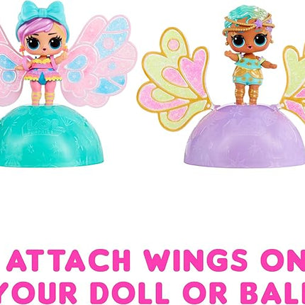 L.O.L. Surprise! Fairies Tots Dolls with Make-Your-Own Fairy Wings and 8+ Surprises to Unbox, Including Matching Fairy Accessories - Great Gift for Kids Ages 4+