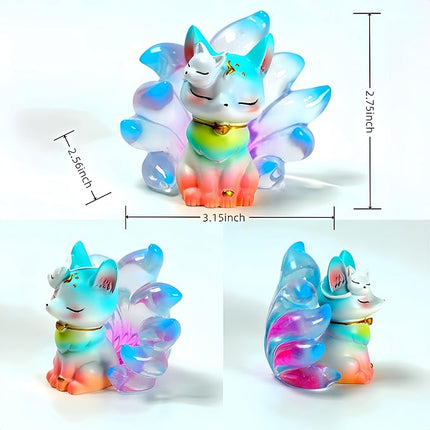 Nine-Tailed Fox Mystery Box Figures Blind Boxes Toy Collection Desk Accessories Home & Office Decoration