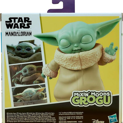 STAR WARS Mixin' Moods Grogu, 20+ Poseable Expressions, 5-Inch-Tall Grogu Toy, 4+ Years