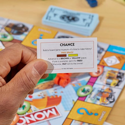 Monopoly Junior Trucks Edition Board Game for Kids Ages 5+, 2-4 Player Kids Games (Amazon Exclusive)