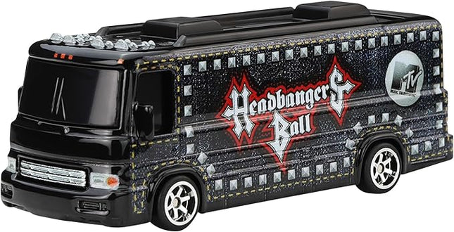 Hot Wheels Tour Bus, 1:64 Scale Die-Cast Replica from Popular Movie, TV Show or Video Game (Styles May Vary)