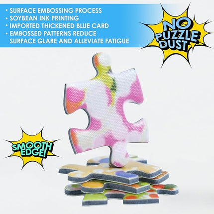 MOMIBOOK Jigsaw Puzzles 1000 Pieces Puzzle for Adults of Sea Breeze Florist, Painting Image Seaside Flower Shop Difficult Challenging Hard Impossible Puzzle Unique Christmas Birthday Gifts