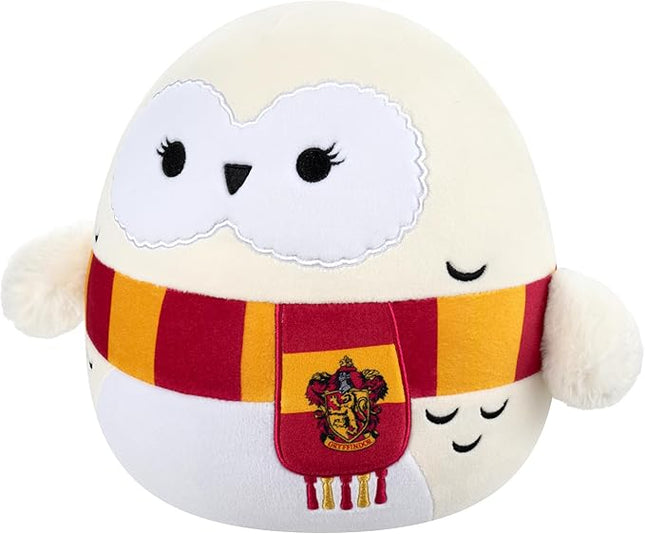 Squishmallows Original “Harry Potter” 10in Hedwig with Scarf Plush - Ultrasoft Official Jazwares Plush (Medium-Sized)