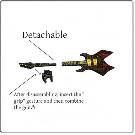 T13 Action Figure Assembly Completed, T13 Action Figures Set High 5.4 inches Tall, Office Desks , and Birthday Cake Decorations, Titan 13 Action Figure for Ultimate Gaming Action Figures Collection