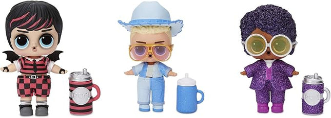 L.O.L. Surprise! Boys Character Doll Series 3 with 7 Surprises Including Random Exclusive LOL Boys Doll (Anatomically Correct), Bottle, Accessory, Secret Message, Stickers, Shoes | Ages 4+