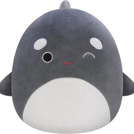 Squishmallows Original 7-Inch Sealife Box Set – Forina Green Spotted Jellyfish, Kai Orca Whale, Laslow Blue Marbled Beluga, Lorono Red Lobster – Official Jazwares Plush (Little)