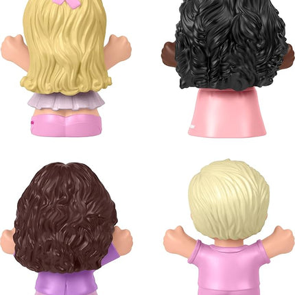 Little People Collector Barbie The Movie Special Edition Set for Adults & Fans, 4 Figures in Display Package