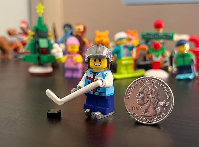 LEGO Holiday Minifigure - Ice Hockey Player Boy (from Advent Calendar)