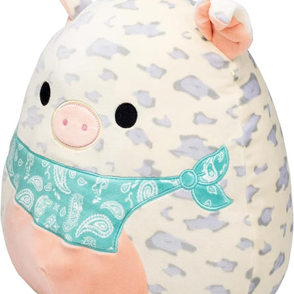 Squishmallows 12" Rosie The Pig - Official Jazwares - Adorable Pink Piggy Plush Stuffed Animal - Soft Cuddly Pig Toy for Kids & Adults - Perfect Farm Animal Gift, Nursery Décor & Comfort Pillow