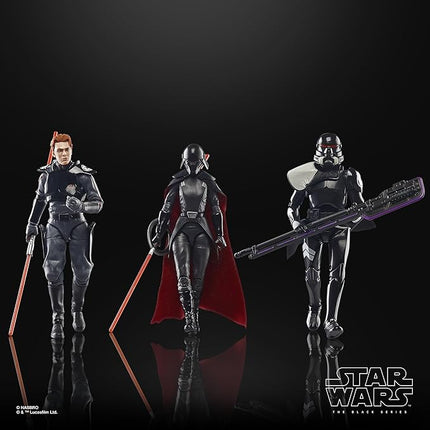 Star Wars The Black Series Second Sister, Cal Kestis, Purge Trooper Jedi: Fallen Order 15-cm Action Figures