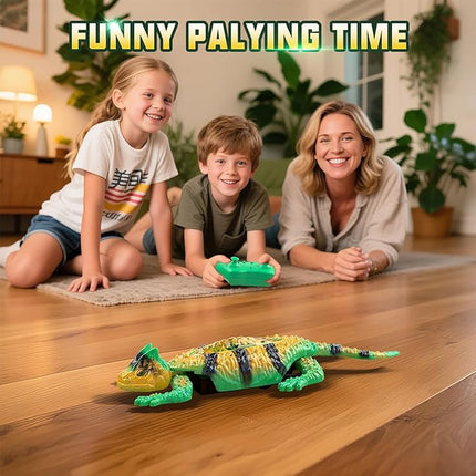 Axirata Wall Climbing Gecko Remote Control Robot Toys for Kids 3-5 4-7 6-8 8-12+ Year Old with Cool Lights, Rechargeable RC Robots Gecko Toy Climbs Walls & 360°Rotation, Birthday Gifts for Boys Girls