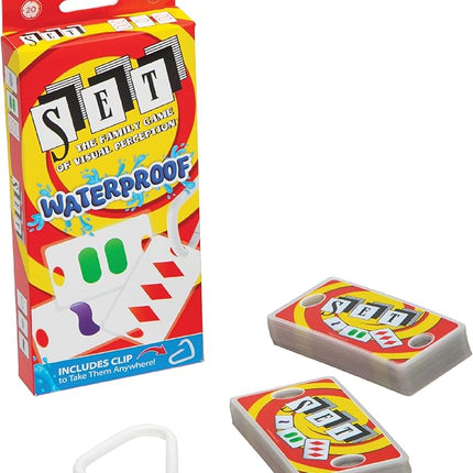 PlayMonster Set Card Games for Kids - Matching Game, Pool, Summer Toys, Pool, Travel Games, Memory, Learning Game, Multi-Player, Ages 6+