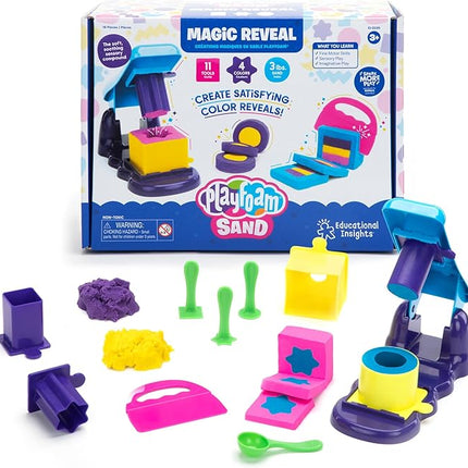 Educational Insights Playfoam® Sand Magic Reveal, 3 Pounds of Non-Toxic Sensory Compound, Toddler Activities, Gift for Ages 3+