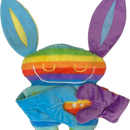 Bumpas Weighted Plush Toy – Machine Washable Calming Stuffed Animal for Kids – Arms and Body are Weighted to Give a Realistic Hug – Soft Companion for Playtime, Naptime & Travel (Fuss)