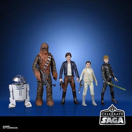 STAR WARS Celebrate The Saga Toys Rebel Alliance Figure Set, 3.75-Inch-Scale Collectible Action Figure 5-Pack, Toys for Kids Ages 4 & Up (Amazon Exclusive)