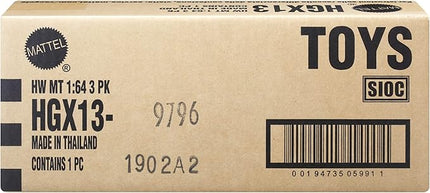 Hot Wheels Toy Monster Trucks Creature 3-Pack, Set of 3 Toy Trucks in 1:64 Scale: Shark Wreak, Piran-ahh & Mega-Wrex