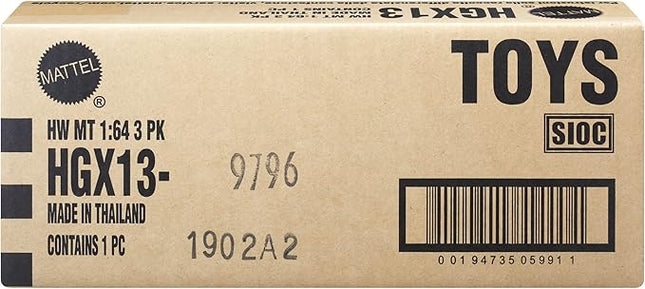 Hot Wheels Toy Monster Trucks Creature 3-Pack, Set of 3 Toy Trucks in 1:64 Scale: Shark Wreak, Piran-ahh & Mega-Wrex