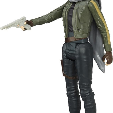 Star Wars Rogue One 12-Inch Sergeant Jyn Erso Figure, Black/Green, B3908, 2 pack