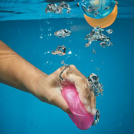 NERF Super Soaker Hydro Balls Party 12-Pack, Reusable Water Balloons, Water-Filled Balls Burst on Impact, Fast Refill, Outdoor Toy for Kids Ages 6 & Up