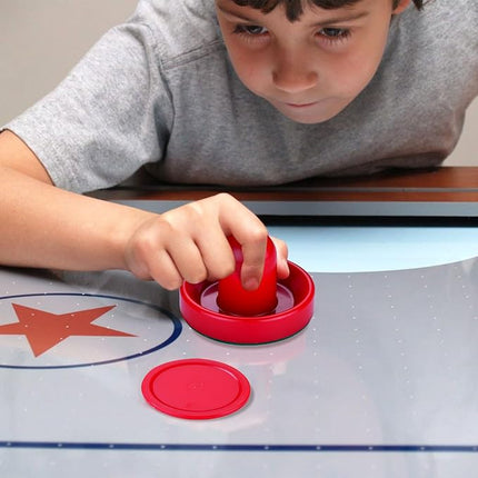 Air Hockey Pucks and Paddles,Air Hockey Strikers Pushers Air Hockey Table Replacement Accessories