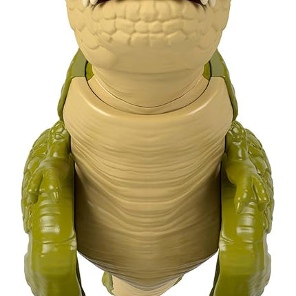 Fisher-Price Imaginext Jurassic World Dinosaur Action Figure with Kid-Activated Motion, 8-inch Tyrannosaurus Rex Dino Toy