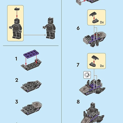 LEGO Marvel Superheroes: Black Panther Minifigure with Royal Talon Fighter and Black Cape