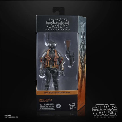STAR WARS The Black Series Q9-0 (Zero) Toy 6-Inch-Scale The Mandalorian Collectible Figure with Accessories, Toys for Kids Ages 4 and Up,F1868