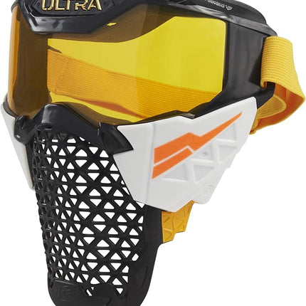 Nerf Ultra Battle Mask - Adjustable Head Strap, Breathable Design - Wearable Face Shield Ultra Battlers