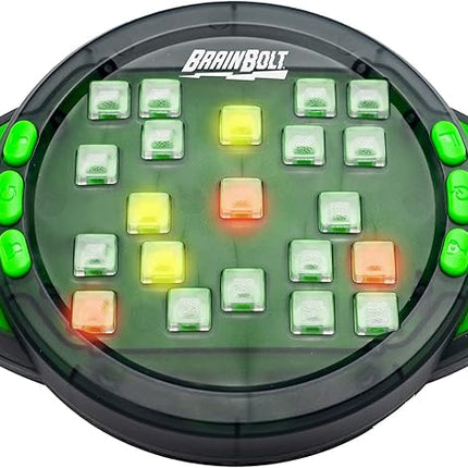Educational Insights BrainBolt - Handheld Memory Game with Light and Sound, Electronic Brain Games, Single Player Brain Teasers for Kids Teens, & Adults, Gamer Gifts for Boys & Girls Ages 7+