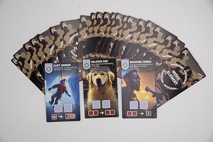 Another Christmas Romance Movie - a cozy Christmas board game for adults, families, and holiday parties featuring light gameplay and 84 custom frosted dice