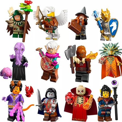 LEGO 71047 Dungeons & Dragons Collectible Minifigures - Collect all 12 Characters 1 Character per box