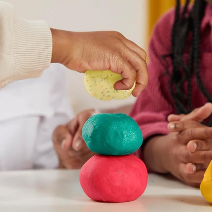 Play-Doh 12 Pack Celebration Compound, Includes Confetti & Metallic Shine, Assort. Colors, Back to School Gifts, Prizes, & Party Favors, Kids Arts & Crafts, Preschool Toys, Ages 3+