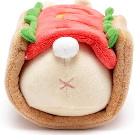 Anirollz Bunniroll Plush in Hotdog Outfitz – Kawaii Bunny Stuffed Animal with Removable Costume – Cute 6” Squishy Plush Toy Gift for Girls & Kids