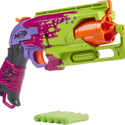 Nerf Zombie Strike Hammershot Blaster, Splatter (Amazon Exclusive)