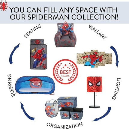 Super Soft Plush Toddler Quilted Nap Mat with Built in Blanket and Pillow