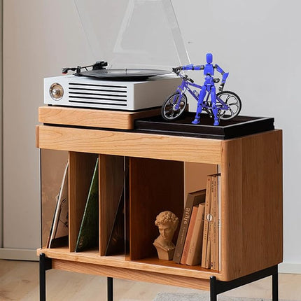 (Assembly Completed) T13 Action Figures, 6.3 Inch Big Dummy 13 Mountain Die-cast Mini Bike Model with Multi-Jointed Movable Lucky 13 Robot Toys Set(Blue)