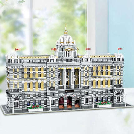MISINI 33205 Luxurious Shanghai Bank Building Blocks Set, 10423 Pieces MOC Modular Building Bricks House Model, Creative Landmark Buildings Gift for Adult