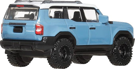 Hot Wheels Premium Car Culture Off Road 1:64 Scale Die-Cast 2024 Toyota Land Cruiser Vehicle with Real Riders Tires & Metal/Metal Body & Chassis