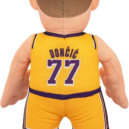 Bleacher Creatures Los Angeles Lakers Luka Doncic 10" Plush Figure – NBA Player Plush for Play or Display