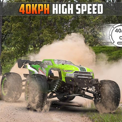 RACENT RC Truck 1:16 4x4 All Terrain RC Car 40KPH High Speed Remote Control Cars for Adults