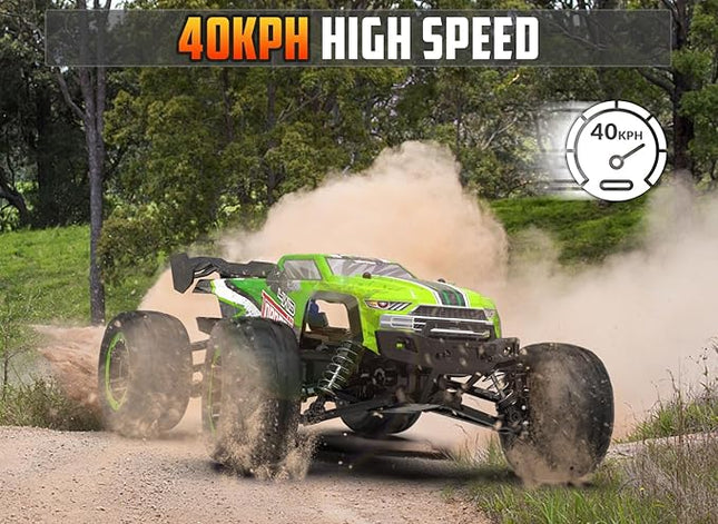 RACENT RC Truck 1:16 4x4 All Terrain RC Car 40KPH High Speed Remote Control Cars for Adults