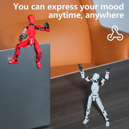 Magnetic Action Figure Set, Model 13 Action Figure Multi-Jointed Movable,Gift Box Packaging, a Great for Loved Ones and Friends. (5pcs)