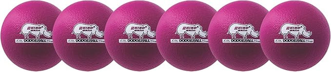 Champion Sports® Rhino Skin® Low Bounce Dodgeball Sets & Singles for Playground, PE, Backyard & League Games – Team Sports Equipment for Youth & Adults