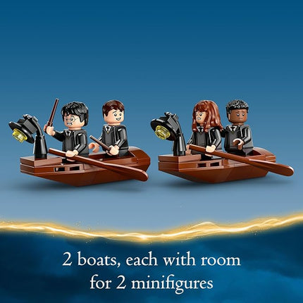 LEGO Harry Potter Hogwarts Boat House Building Toys - Harry Potter Toys for Kids, Girls & Boys, Age 8+ - Birthday Gift with 5 Minifigures - 76426