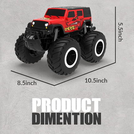 STEMTRON Amphibious Remote Control Car Toys for Boys 2.4 GHz 1:16 All Terrain Off-Road RC Car Waterproof RC Monster Truck Kids Pool Toys Remote Control Boat Gifts for Kids